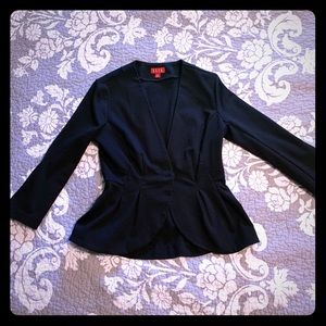 Blazer - cute form fitting quarter sleeve jacket